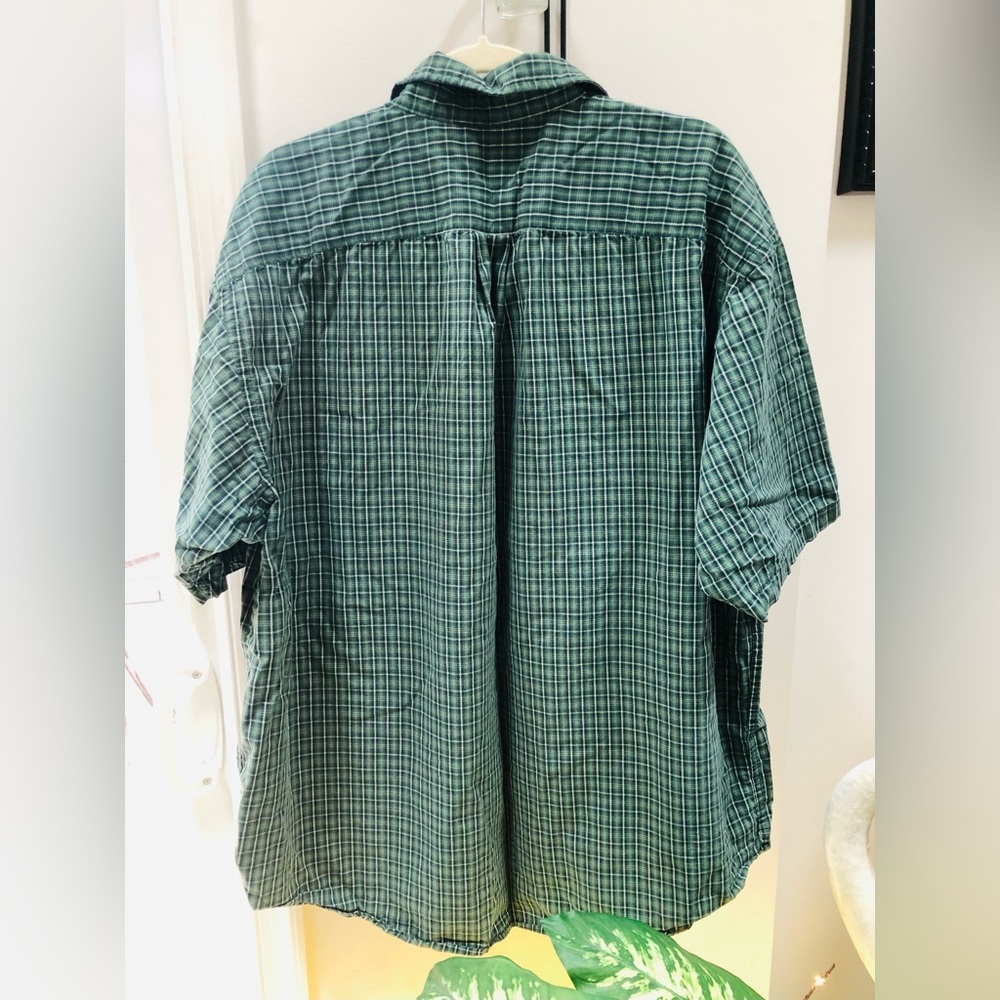 2 - XL Gap Shirts Long & Short Sleeve Excellent Condition Green & Pale Yellow - Picture 3 of 9
